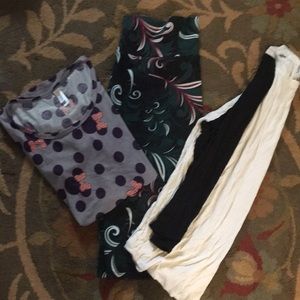 LulaRoe Skirt and two tops